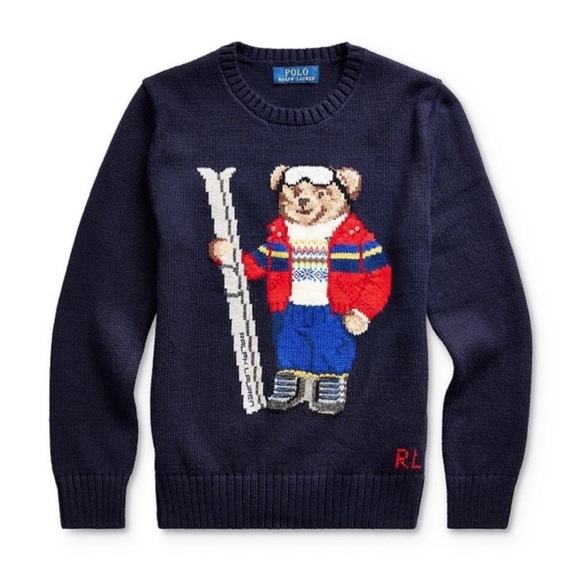Polo Ralph Lauren Other - Polo Ralph Lauren Bear Ski Sweater